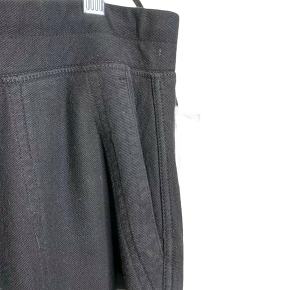 James Perse Mixed Media Jersey Pants Joggers Black Megan Markle L $245 - Picture 4 of 5
